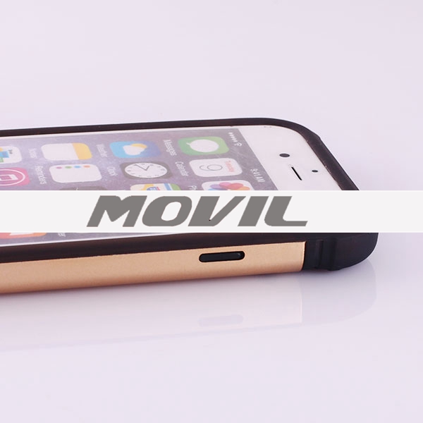 NP-2167 Combinación tpu   pc funda para Apple iPhone 6-5